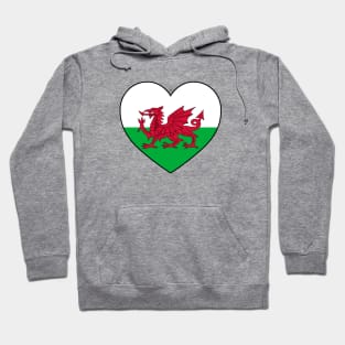 Heart - Wales Hoodie